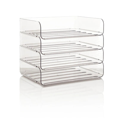 Set of 4 transparent LEK document holder modules