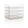 Set of 4 transparent LEK document holder modules