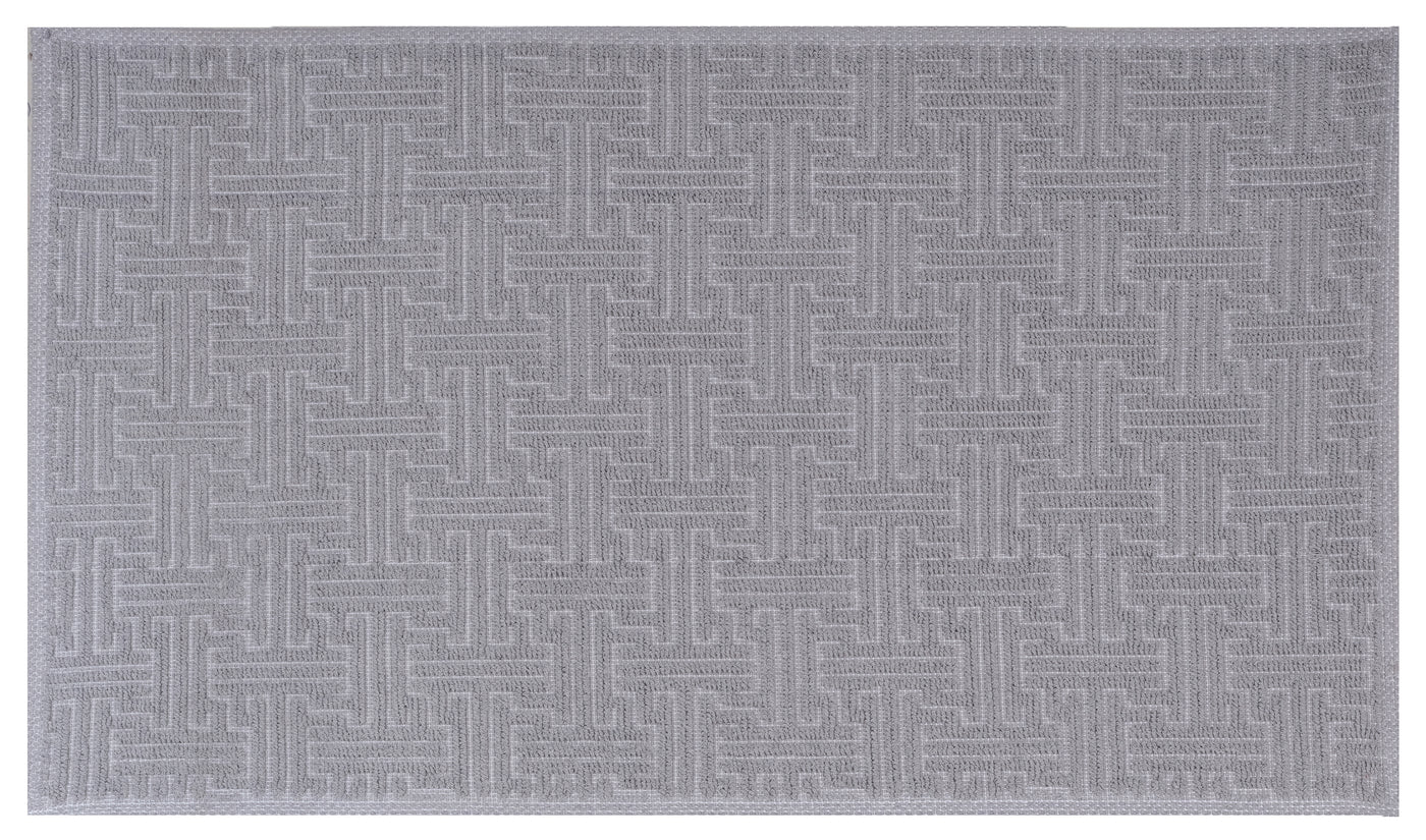 Tappeto da bagno KLEE grigio 60cm