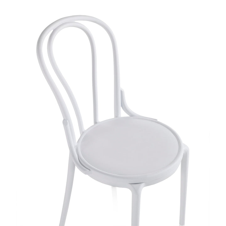 Set 4 Sedie ARBIL bianco