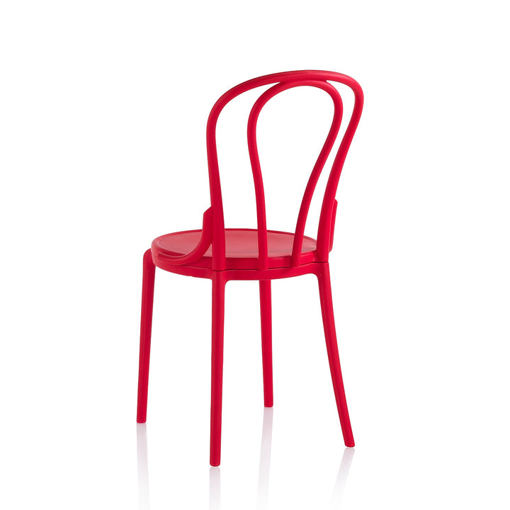 Set 4 Sedie ARBIL rosso