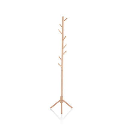 KHOY coat stand natural beech