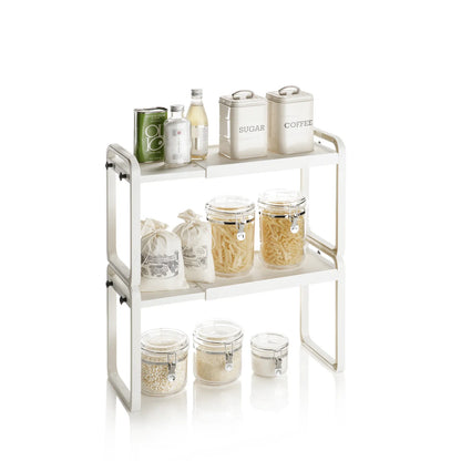 YURT Weißer 1-stufiger Regal-Organizer