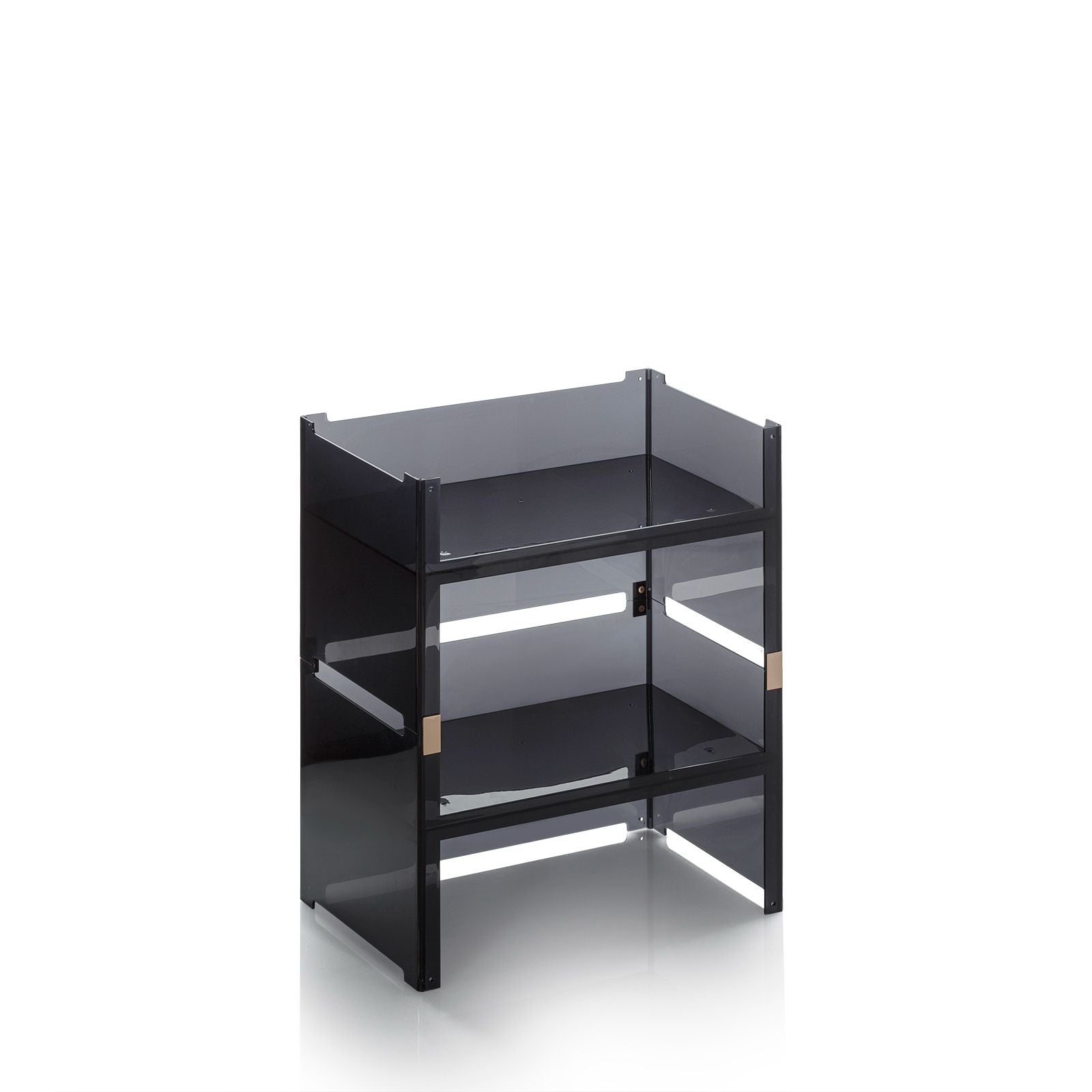 GORNY 2-Fach Regal schwarz