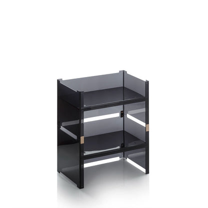 GORNY 2-Fach Regal schwarz