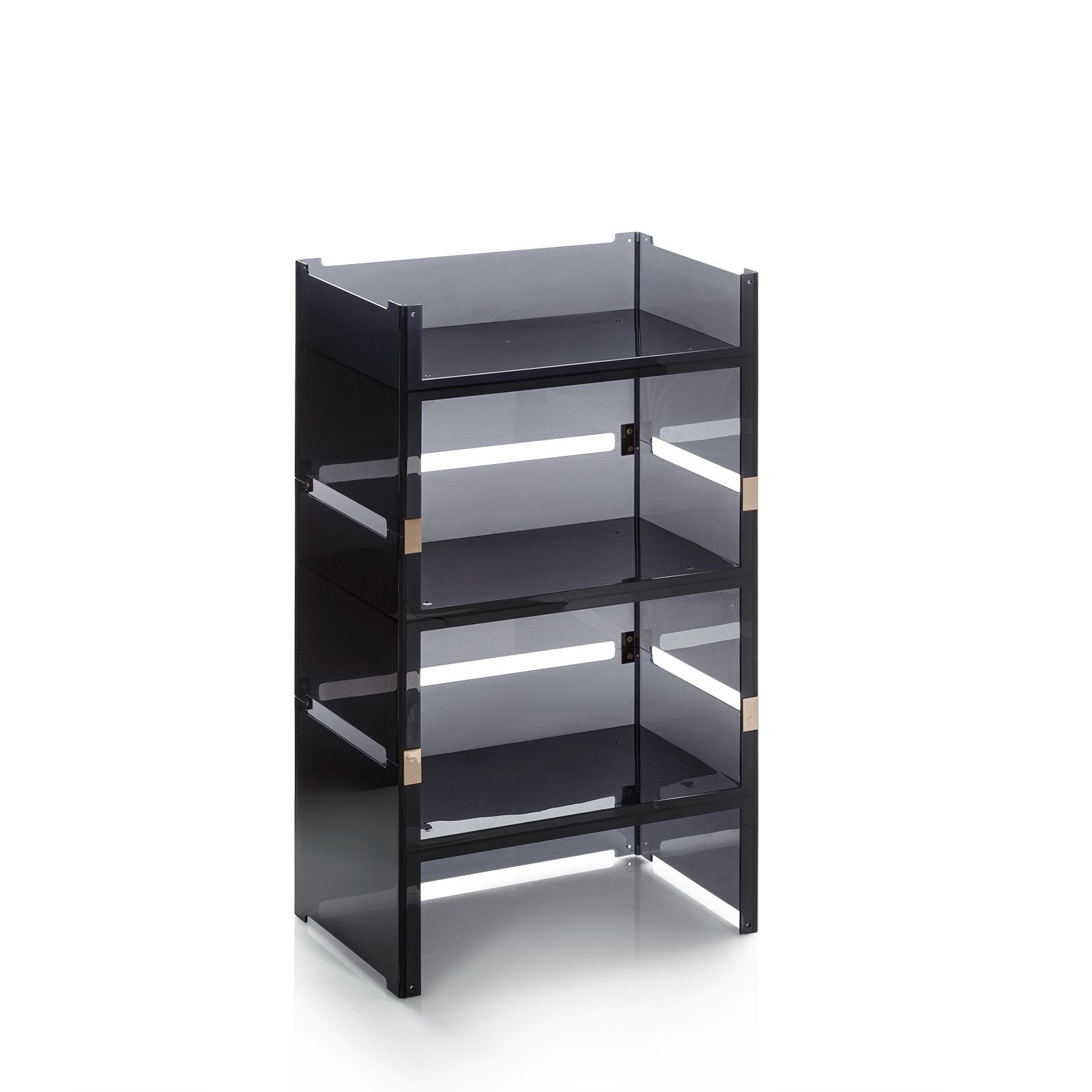GORNY 3-Fach Regal schwarz
