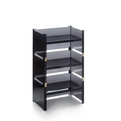 GORNY 3-Fach Regal schwarz
