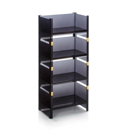 GORNY 4-Fach Regal schwarz