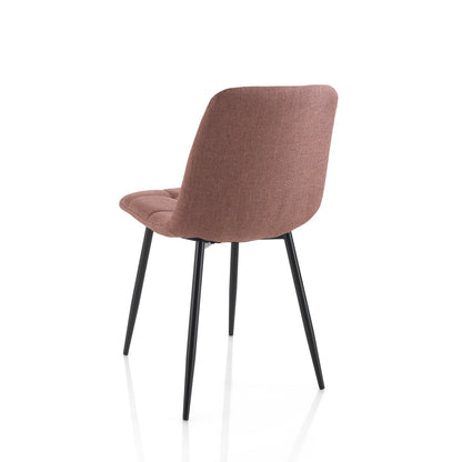 4er-Set Stühle ISA Braun