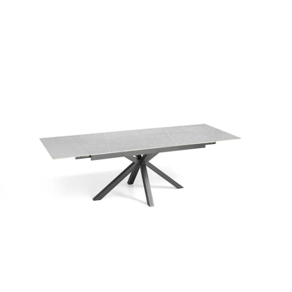 Tavolo allungabile PEDRO ceramica grigio