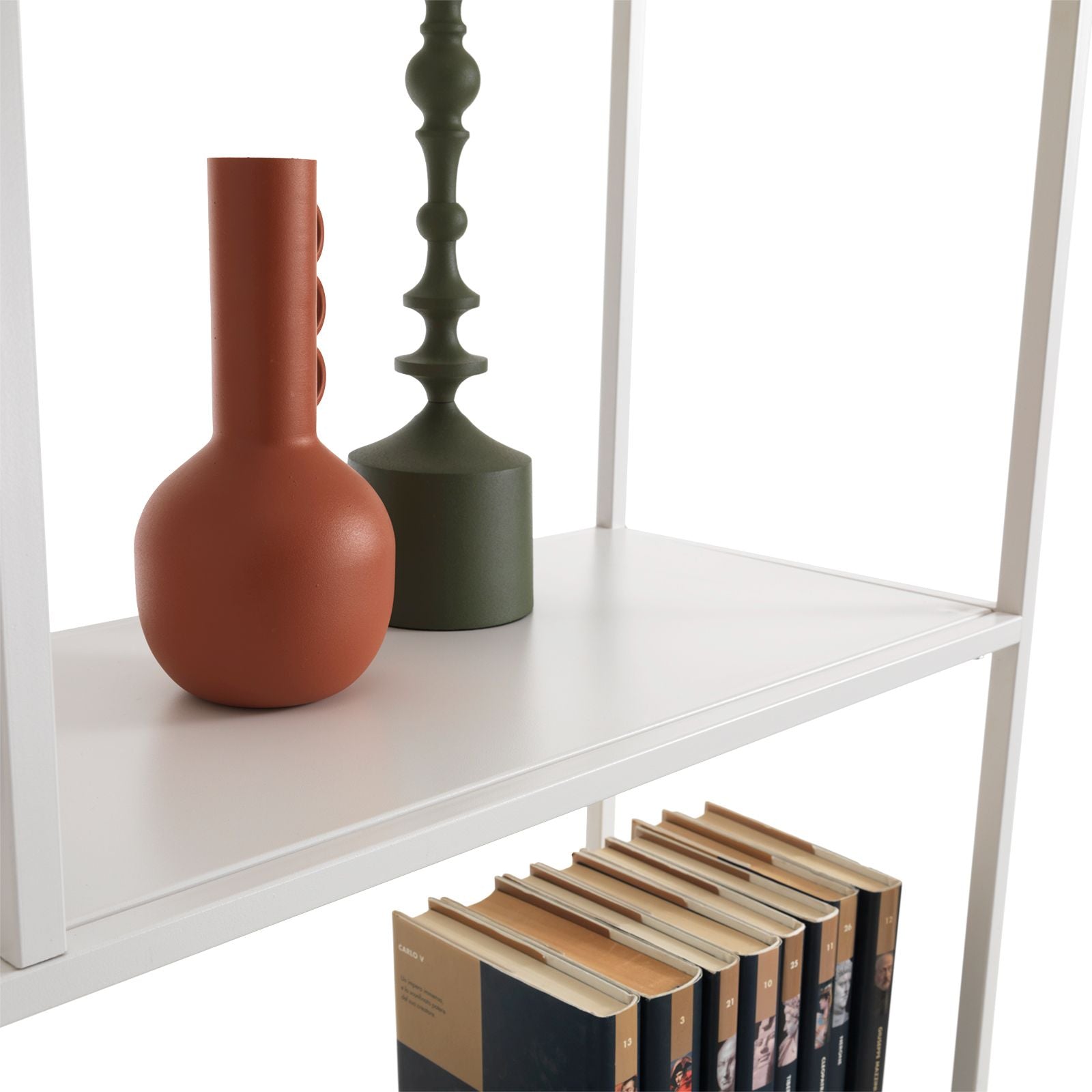 NOJA weißes Bücherregal