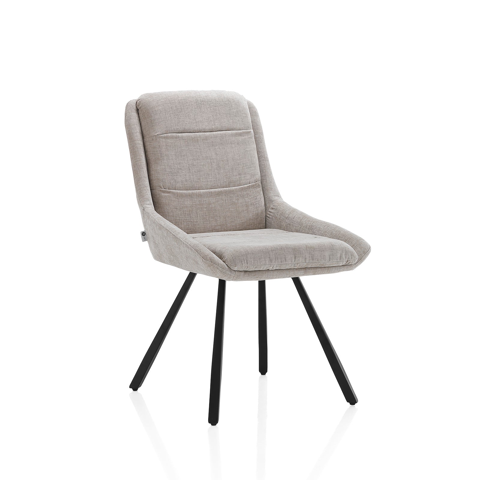 2er-Set BEERTA Stühle beige