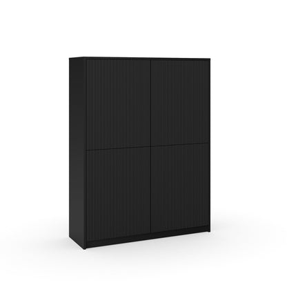 LULLABY schwarzes hohes Sideboard