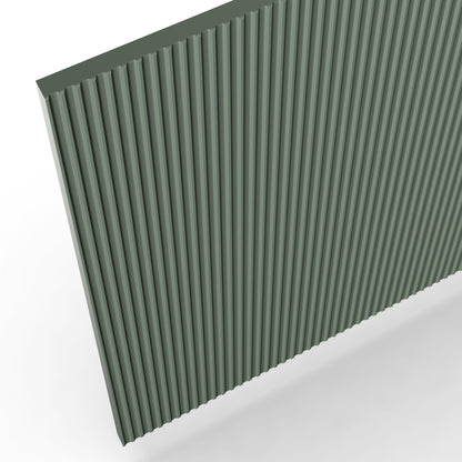 Credenza alta LULLABY nero/verde salvia