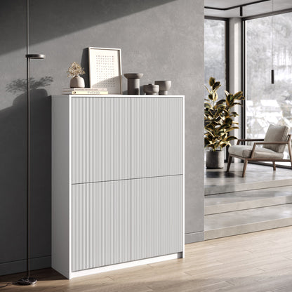 LULLABY weißes hohes Sideboard