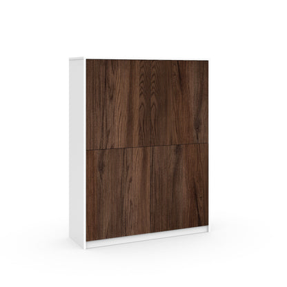 LULLABY Sideboard hoch weiß/Eiche rio