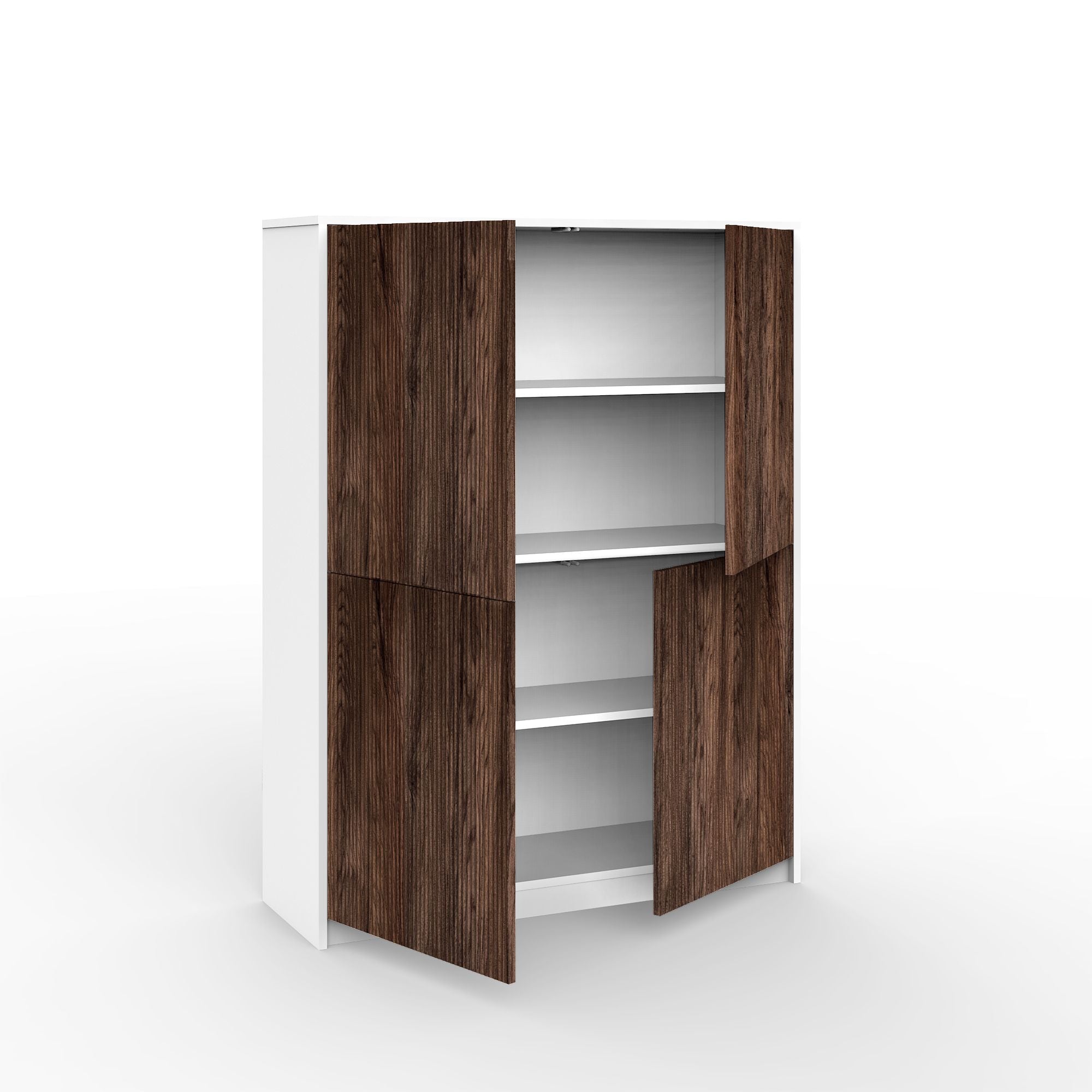 LULLABY Sideboard hoch weiß/Eiche rio