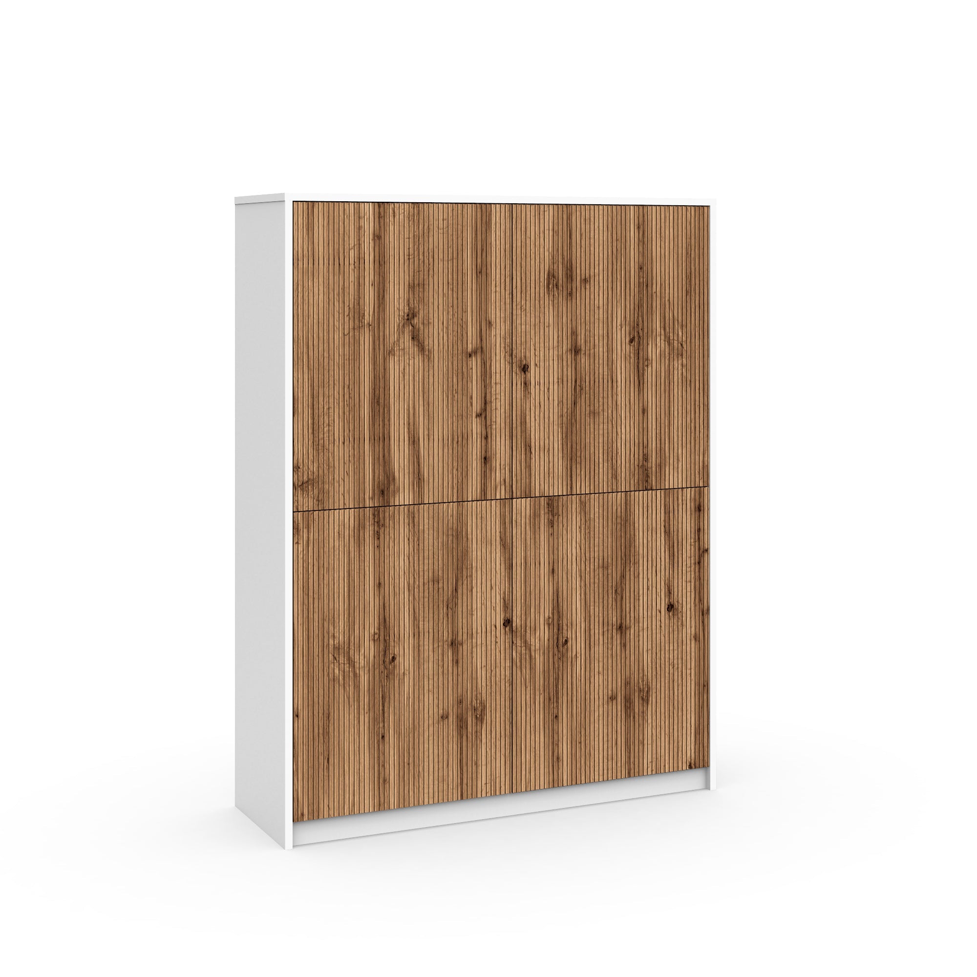 Credenza alta LULLABY bianco/quercia