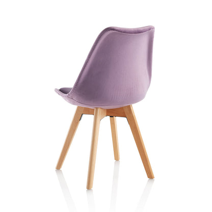 Set da 4 Sedia OSBY lilla