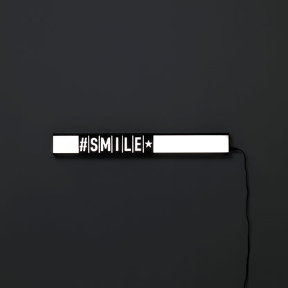 Lampada led WORDS nero