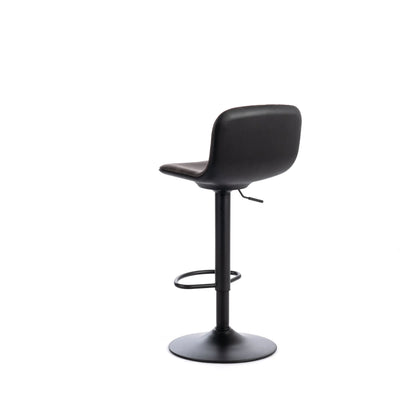 Set of 2 ALYS dark gray stools