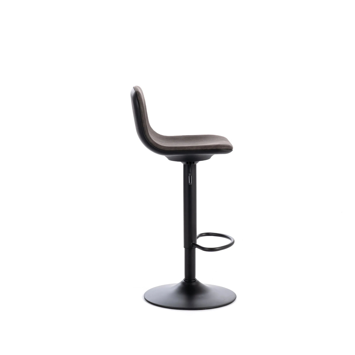 Set of 2 ALYS dark gray stools