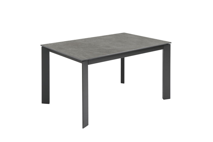 Extendable table AMBURGO ceramic grey