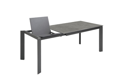 Tavolo allungabile AMBURGO ceramica grigio