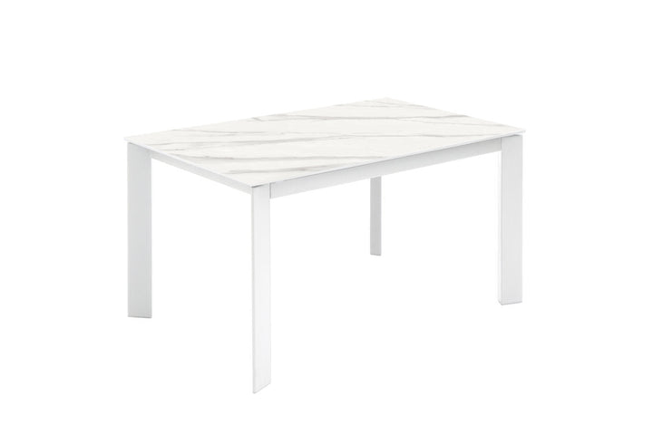 Tavolo allungabile AMBURGO ceramica bianco