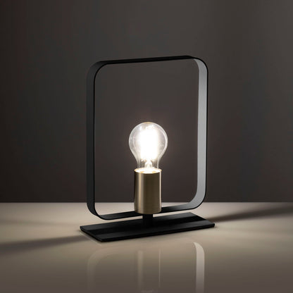 KOS schwarze Tischlampe
