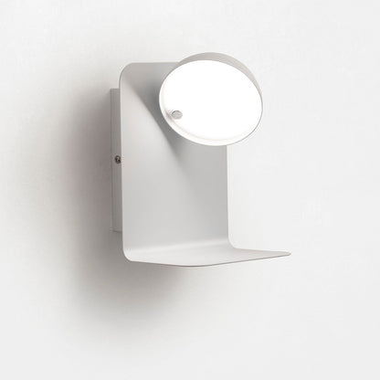 Weiße LED-Wandleuchte JAGO
