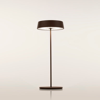 Wiederaufladbare BISTROT Corten-Tischlampe