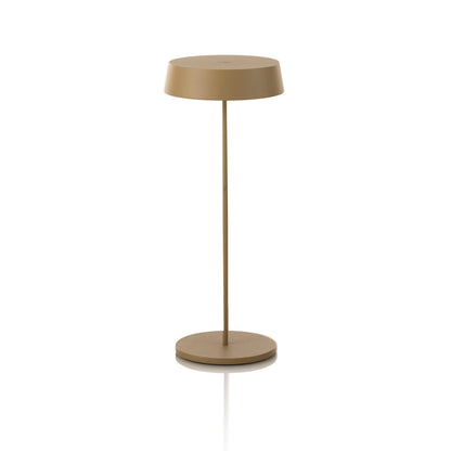 Goldfarbene wiederaufladbare Tischlampe BISTROT