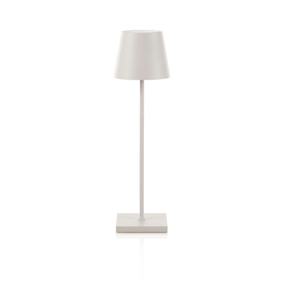 KIMA weiße wiederaufladbare Tischlampe