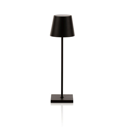KIMA schwarze wiederaufladbare Tischlampe