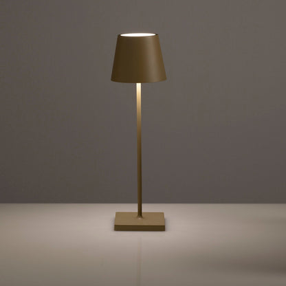 KIMA goldene wiederaufladbare Tischlampe