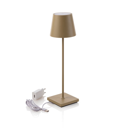 KIMA goldene wiederaufladbare Tischlampe