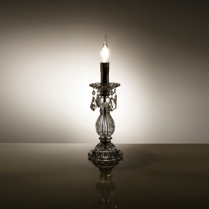 TUMI transparent table lamp