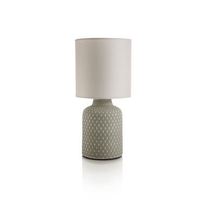 GINEVRA Tischlampe grau
