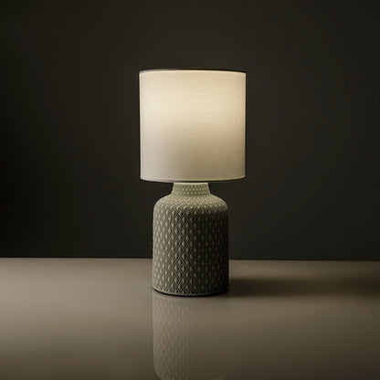 GINEVRA Tischlampe grau