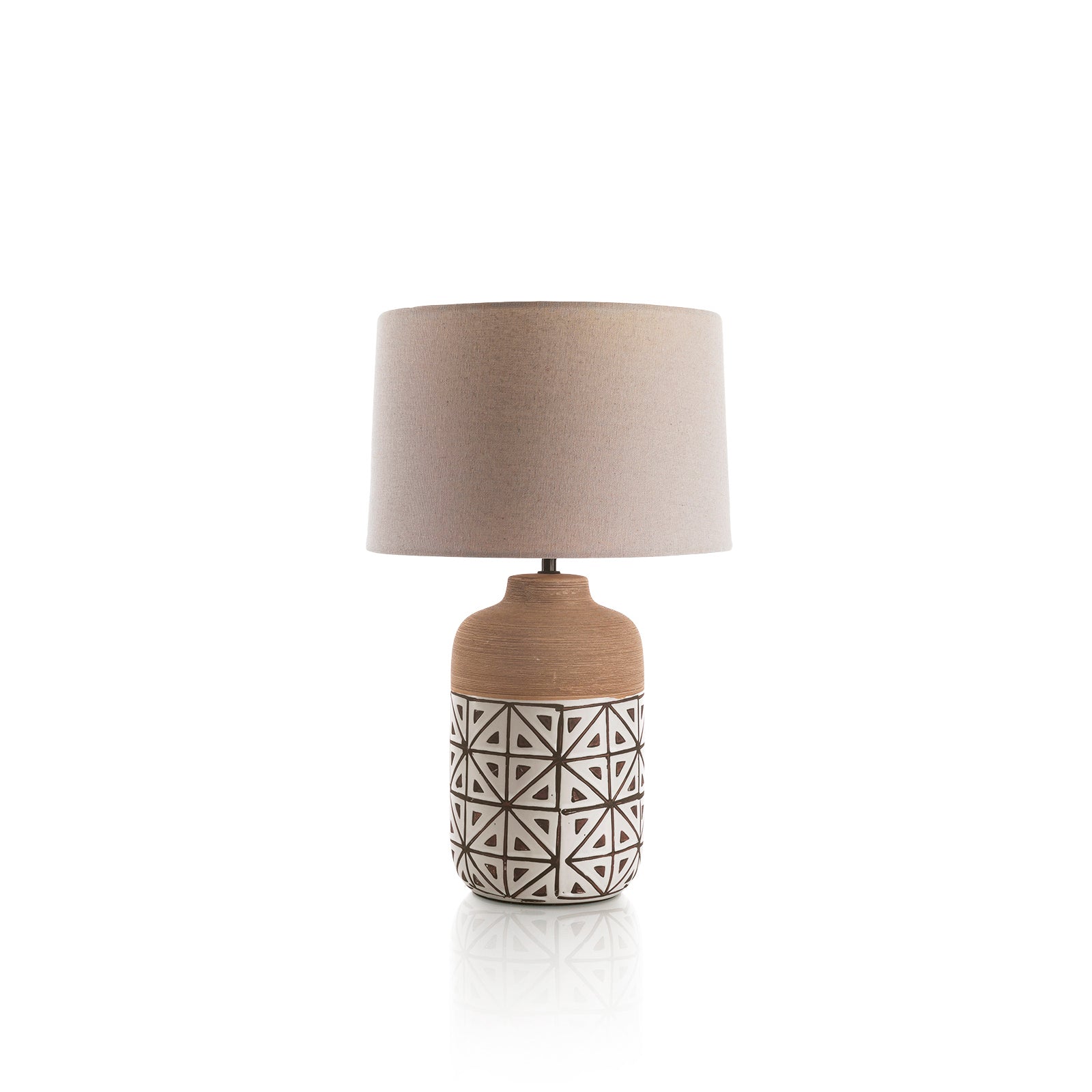 Lampada da tavolo BISKRA-B bianco