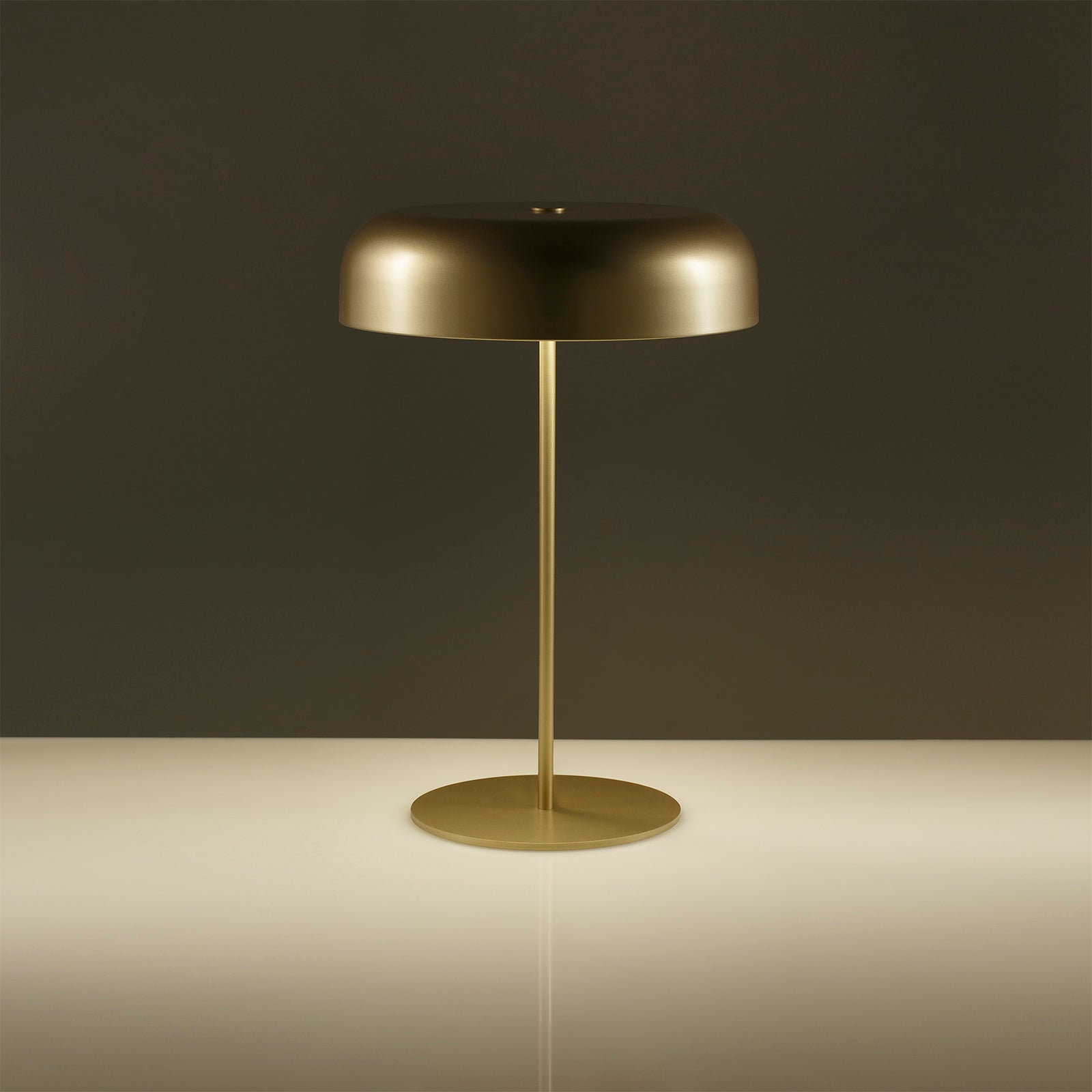 ROYAN goldene Tischlampe