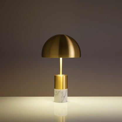 NANTES goldene Tischlampe