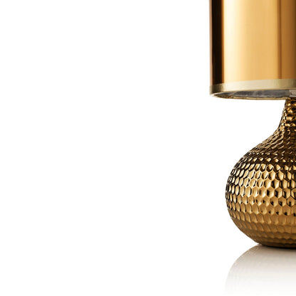 AGEN goldene Tischlampe