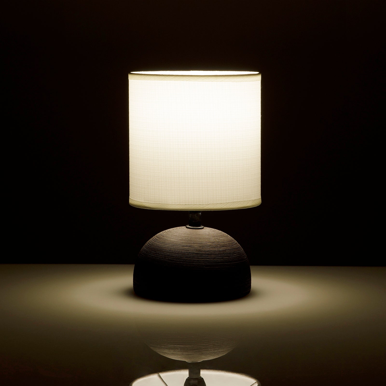 LYSS brown table lamp