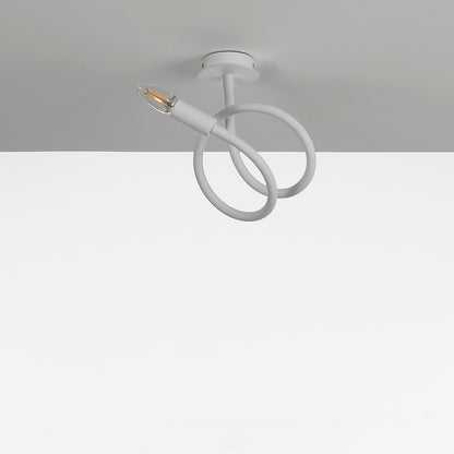 Lampadario SNAKE bianco