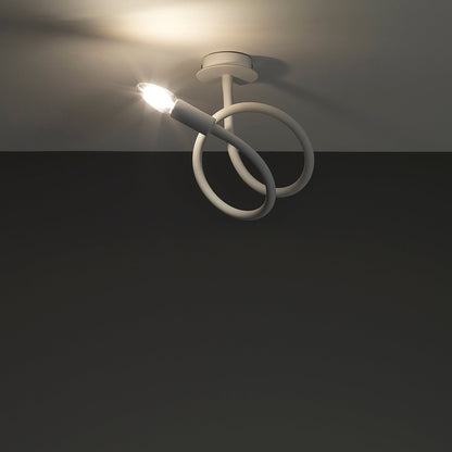 Lampadario SNAKE bianco