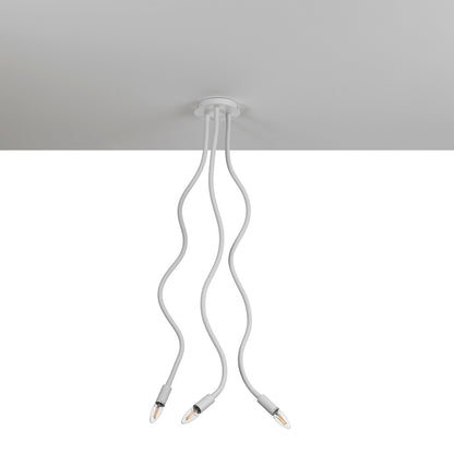 Lampadario SNAKE bianco