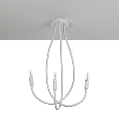Lampadario SNAKE bianco