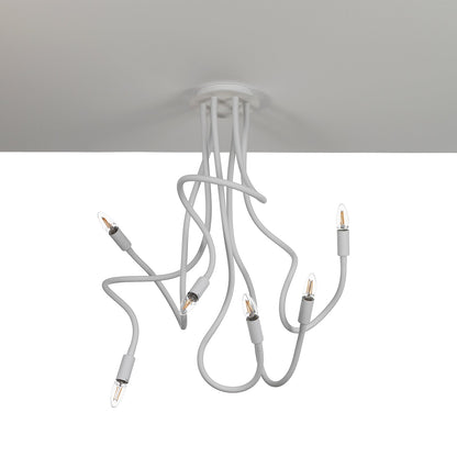 Lampadario SNAKE bianco